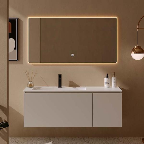 Quality SONSILL Wood Bathroom Vanity Floating Vanity Cabinet Nano Rock for sale