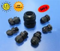 China Polyamide Nylon Black Flameproof Cable Glands IP68 (UL94V-0) PG7~PG48 / M10~M75 with PG &amp; Metric Threads factory