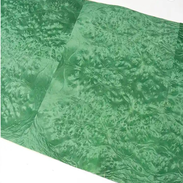 Quality Moisture Proof Dyed Veneer Sheets , Coloured Green Purple 0.5 Mm Wood Veneer for sale
