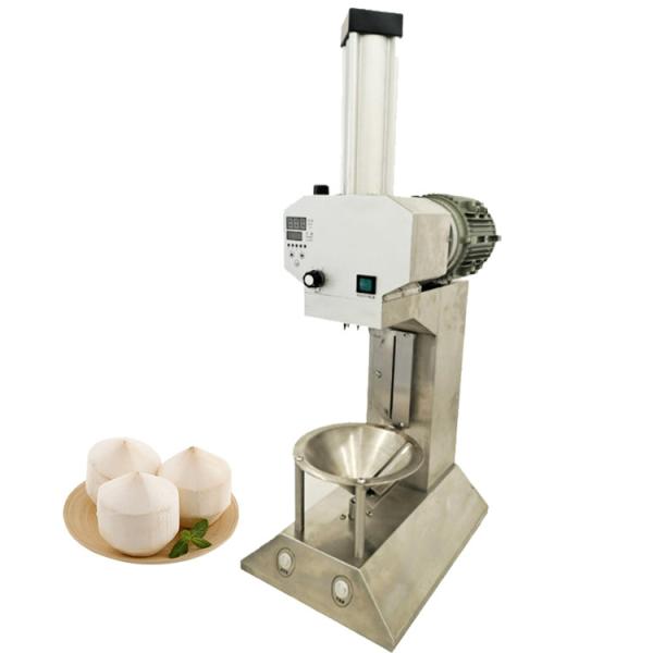 Quality Industrial Green Coconut Peeling Machine Tender Young Coconut Trimming Machine for sale