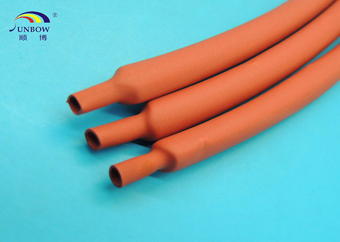 China Fast Shrinking and Low Shrink Temperature Heat Shrinkable Tubing 2:1 Flexible 4.8/2.4 RED factory