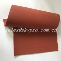 China Shock Proof Heat Resistant Silicone Rubber Foam Sheets With Silk Printing Logo factory
