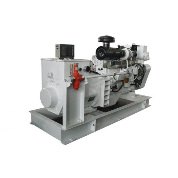 Quality Seashore constructions 100KW 125KVA Marine Diesel Generator with Marathon alternator for sale