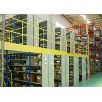 Quality Warehouse Mezzanine Floor Racking System , Customzied Industrial Metal Racks For for sale