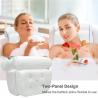 China Bath Pillow Bathtub Pillow - Bath Pillows for Tub with Neck, Head, Shoulder and Back Support - 4D Air Mesh Spa Pillow factory