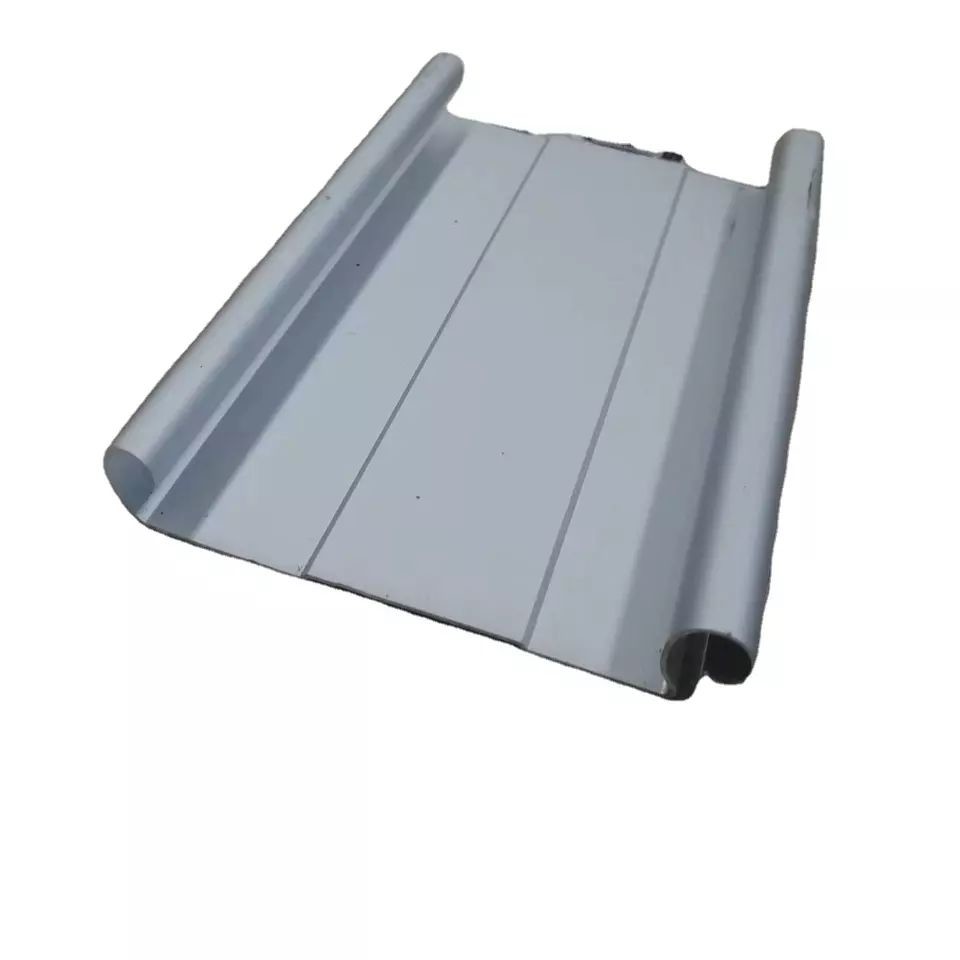China Waterproof Aluminium Door Profiles Gravity Air Grille Louver Blade Profile With factory