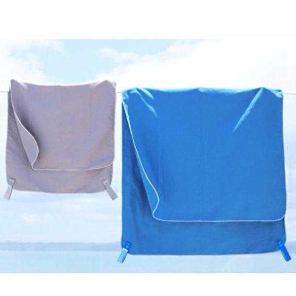 Quality Wholesale Custom Microfiber Suede Sports Mesh Bag Gym Towel for sale