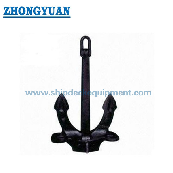 Quality Casting Steel JIS Stockless Anchor Anchor And Anchor Chain for sale