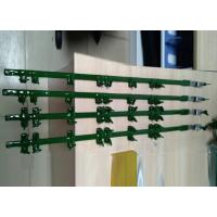 Quality Temperature Resistant SUS316 Electroplating Racks Coated With Green PVC for sale