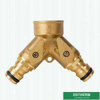 China Customized Garden Hose Pipe Fittings Garden Water Inlet Joint Hose Tap Pipe Two Ways Connector factory