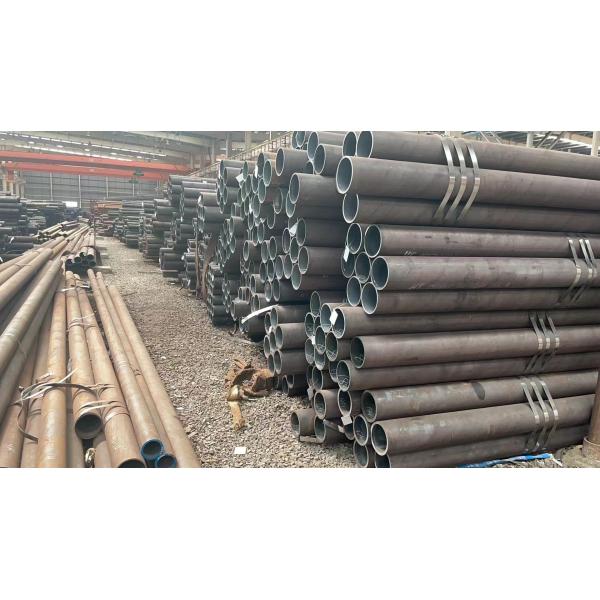 Quality ASTM A106 Seamless Round Alloy Steel Pipes Sea Package 12meters for sale