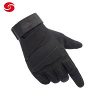 China Protective Gear Full Finger Cycling Gloves Antislip Breathable factory