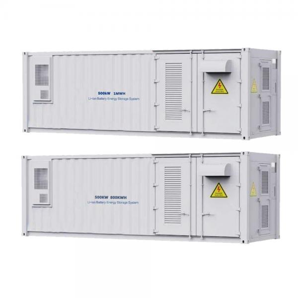 Quality 20ft Energy Storage Solutions ESS 500kW / 1000kWh Battery Container Energy for sale