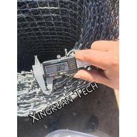 China Hot Dipped Galvanized Crimped Wire Mesh 30mm Aperture For Bricks Factory factory