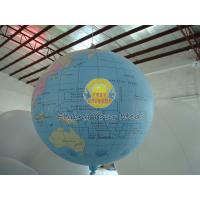 China Professional Inflatable Earth Balloons Globe for Outdoor Advertising,Advertisement Balloon factory