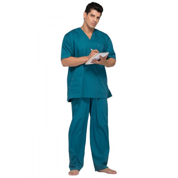 Quality Anti Wrinkle Medical Scrub Suits , Easy Wash Surgical Hospital Nurse Uniform  for sale