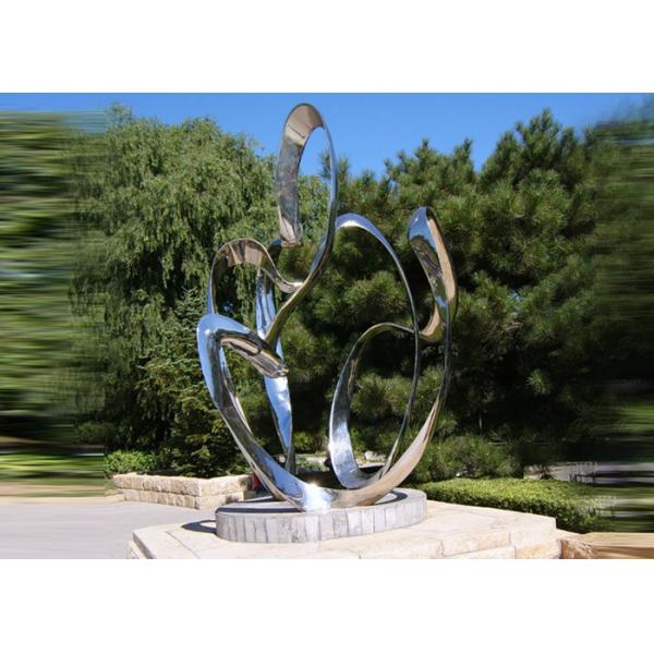Quality Custom Size Stainless Steel Sculpture For City Decoration OEM / ODM Acceptable for sale