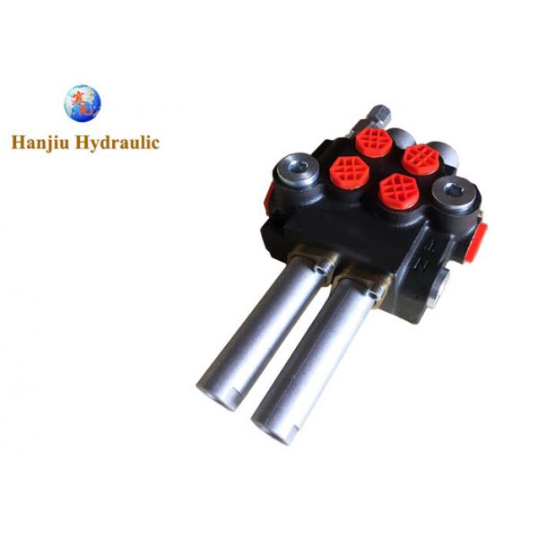 Quality Hydraulic Control Valves 40Liters Directional Manual Valves Trackloader Hydraulic Systems Thread Size G1/2 for sale