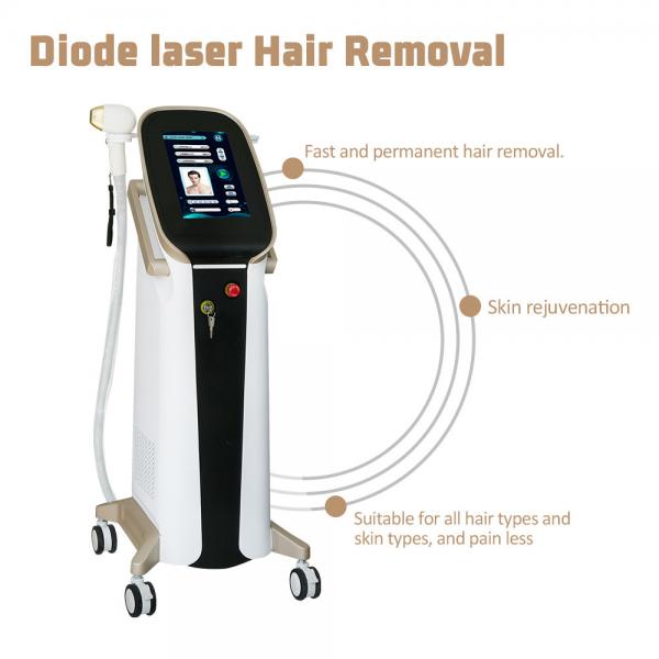 Quality 940nm Diode Laser Hair Removal Machine Laser Soprano Ice Platinum Titanium 808 for sale