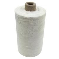China White Color Fiberglass Insulation Flame Retardant Thread For Sewing 0.2mm Thickness factory
