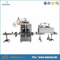China Plastic bottle sleeve labeling machine for round bottle and square bottle factory