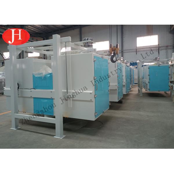 Quality Dia 55mm Double Bin Grading Wheat Starch Machine 4t/H for sale