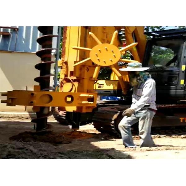 Quality 34.3MPa Multifunctional Drilling Rig 150kNm Rotary Hole Auger CFA Foundation for sale