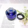China Office Round Clear Blank 30ml Glass Ink Bottle With Cap factory
