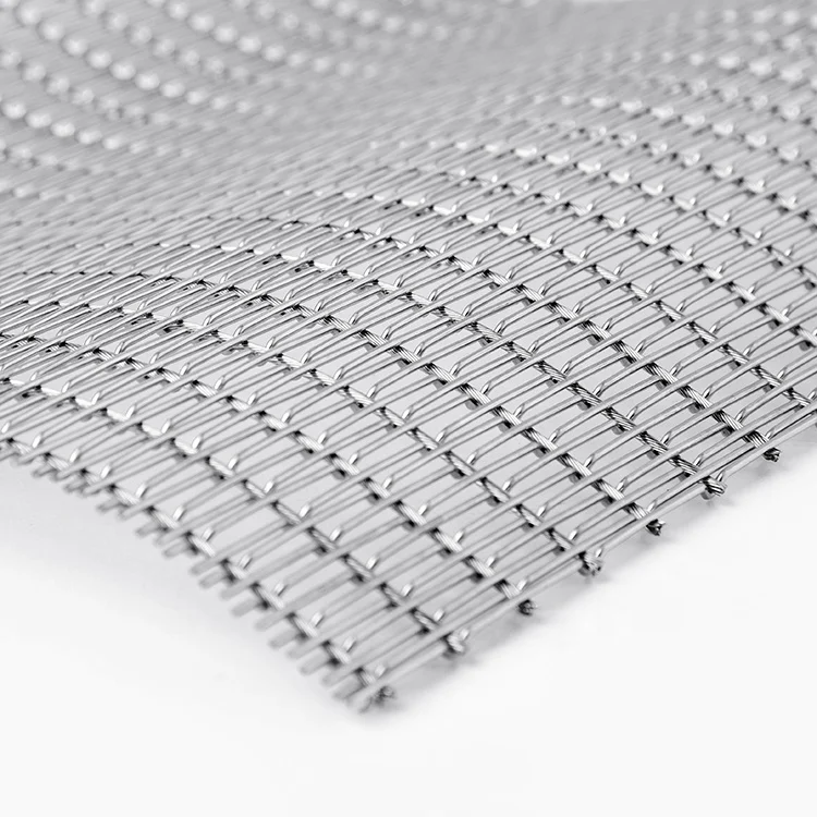 China High Flexibility Decorative Woven Wire Mesh For Architectural Ceiling factory