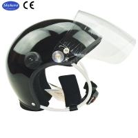 China Black Paramotor helmet GD-C Without headset Open face PPG helmet High quality powered paragliding helmet factory