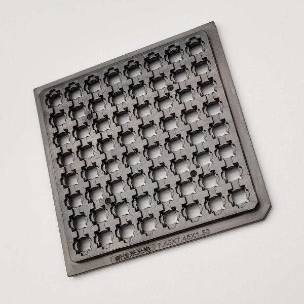 Quality Through Hole Structure Plastic Cavity Trays For Loading Camera Lens for sale