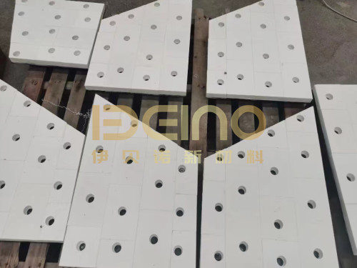 Quality Noise Reduction Ceramic Wear Plates Wear Resistant Good Shock Absorption for sale