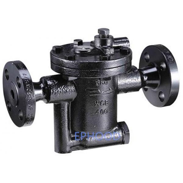 Quality High Capacity Flanged Steam Trap Cast Steel Durable Corrosion Resistance Inverted Bucket Type for sale