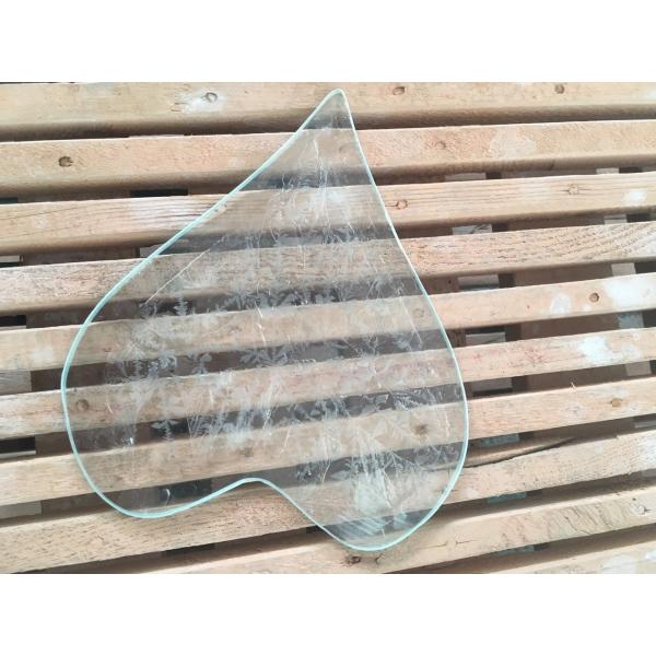 Quality 4 / 3 / 2 Mm Beveled Edge Picture Frame Glass Tempered Technical Curve Flat for sale
