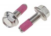 China Self Locking Stainelss Steel Fastener Screws Hex Washer Serrated Head For Auto factory