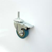 China TPR 2 Inch Caster Wheels For Small Furniture Cart factory