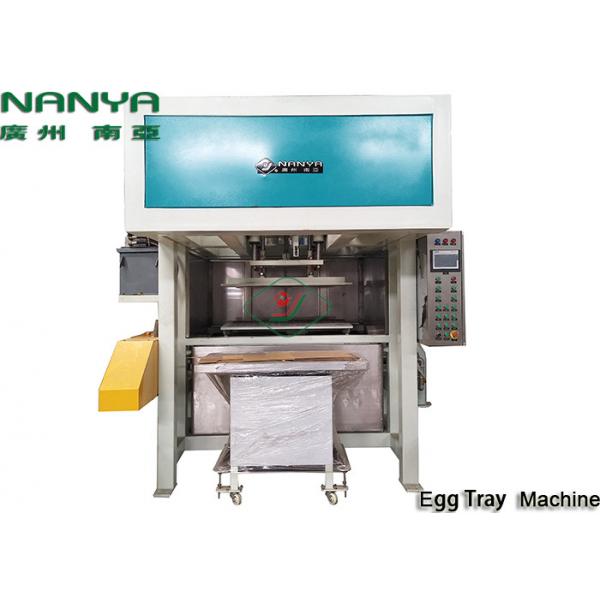 Quality Eco - Friendly Waste Paper Pulp Egg Carton Machine With Dryer / Egg Tray Forming Machine for sale