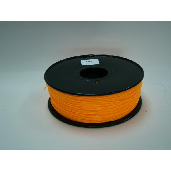 Quality Eco Friendly ABS 3D Printer Filament 1.75mm Fluro Orange 3D Printing Filament for sale