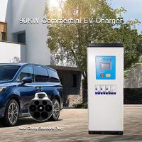 China 90KW DC Commercial EV Charger IP54 Outdoor Electric Vehicle Charging Station factory