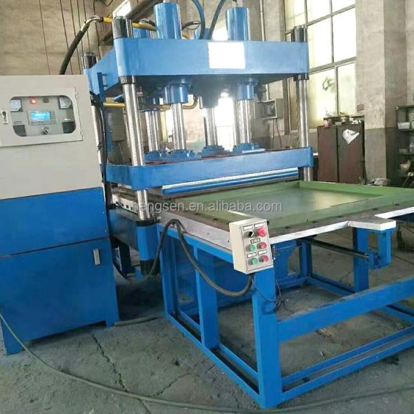Quality Gym Rubber Floor Tiles Making Machine Plate Vulcanizing Press 5.5KW for sale