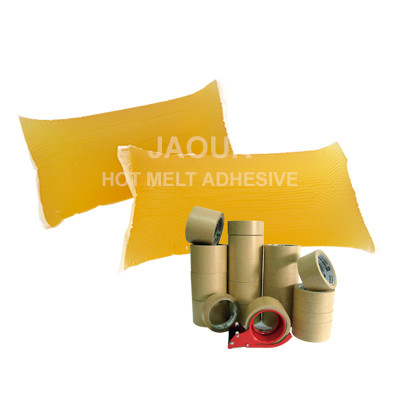 Quality Light yellow color hot Melt PSA Pressure Sensitive Adhesive Rubber Based Aging Resistance for tapes for sale
