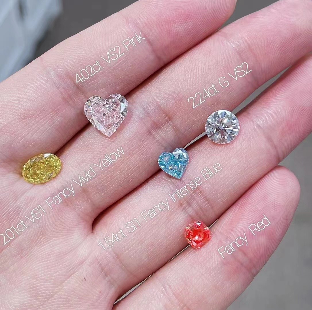 China Lab Grown Diamonds Jewelry Decorations Cultivated Diamond bulk goods wholesale high quality factory