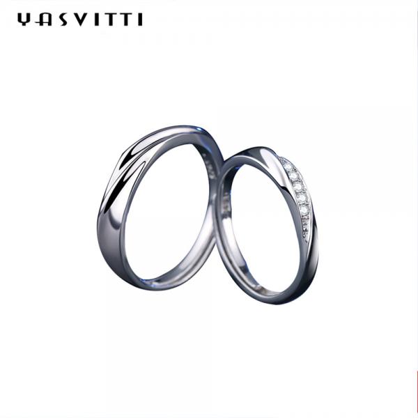 Quality 0.7in 0.06oz Sterling Silver Jewelry Rings Mother Trendy Twisted Band Ring for sale