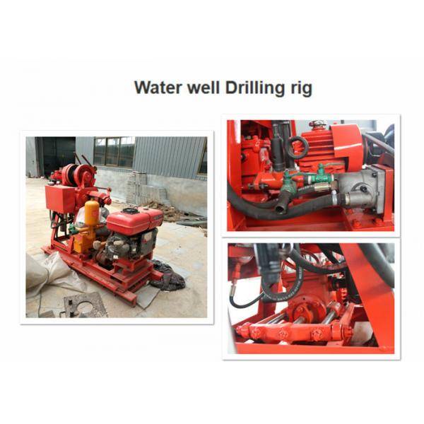 Quality 220V / 380V Water Well Drilling Equipment , 180m Core Drilling Machine For Mining for sale