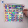 China Custom Made Holographic Security Labels , Tamper Evident Security Labels factory