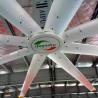 China Aipu 24 ft Diameter Factory Ceiling Fans / Big Commercial Ceiling Fans For Stations factory