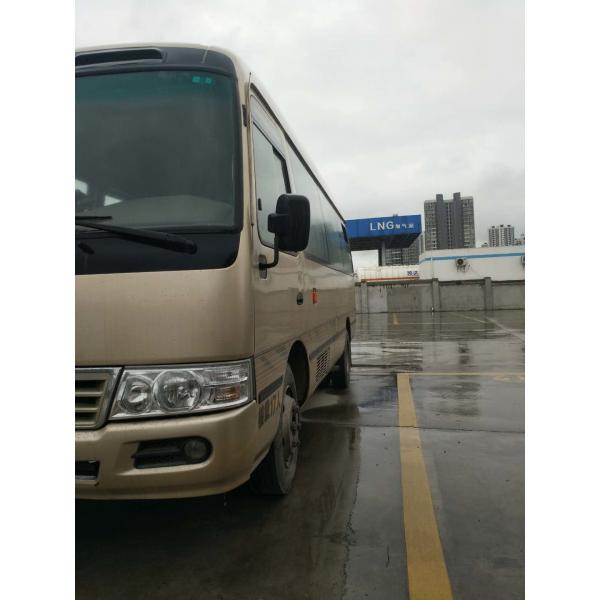 Quality 2014 Year Used Coaster Bus Toyota Brand With 17 Seats ISO Certification for sale