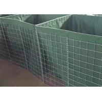 Quality Galvanized Welded Military Gabion Box Security Military Hesco Barrier With Sand for sale