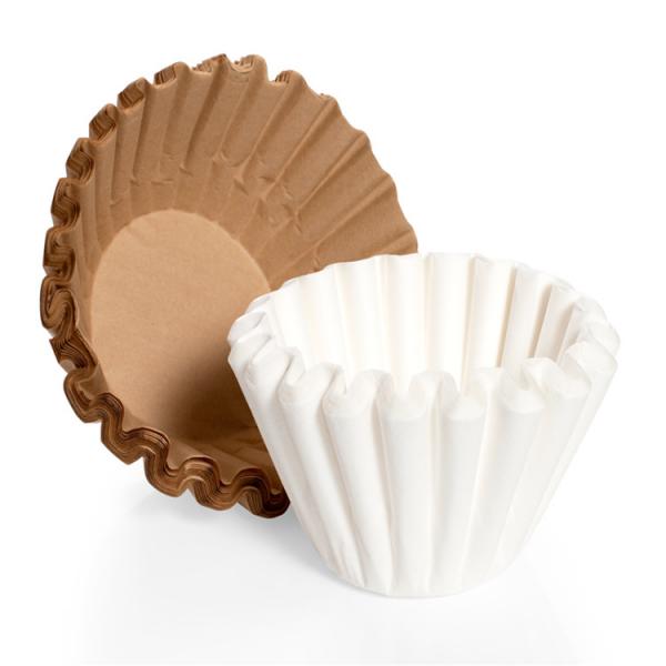 Quality 50 Pcs Unbleached Disposable Coffee Filter Papers For Coffee Maker for sale