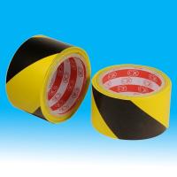 China Yellow Black PVC Warning Tape factory